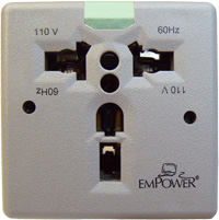 1235-8-AC-outlet-unit 110 Volt AC Outlet Unit