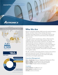 Astronics Fact Sheet ATRO Fact Sheet_F488_2026May13_1