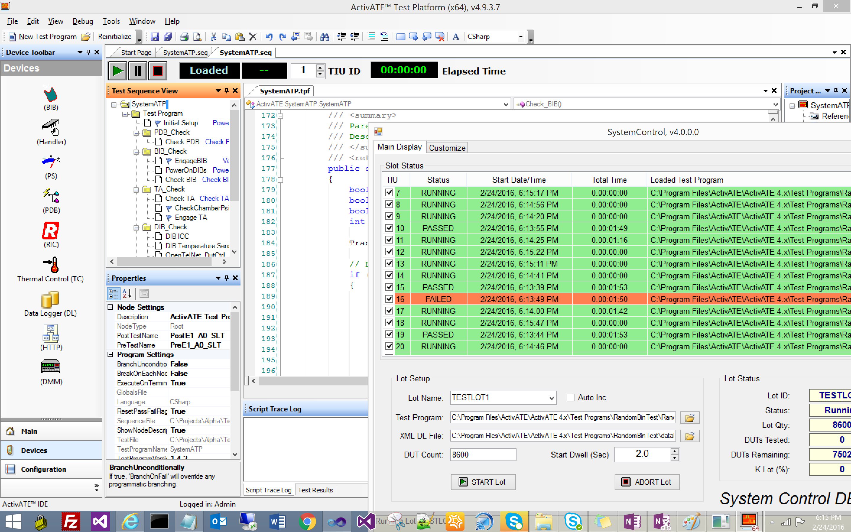 ActivATE Multi-Threading Capability