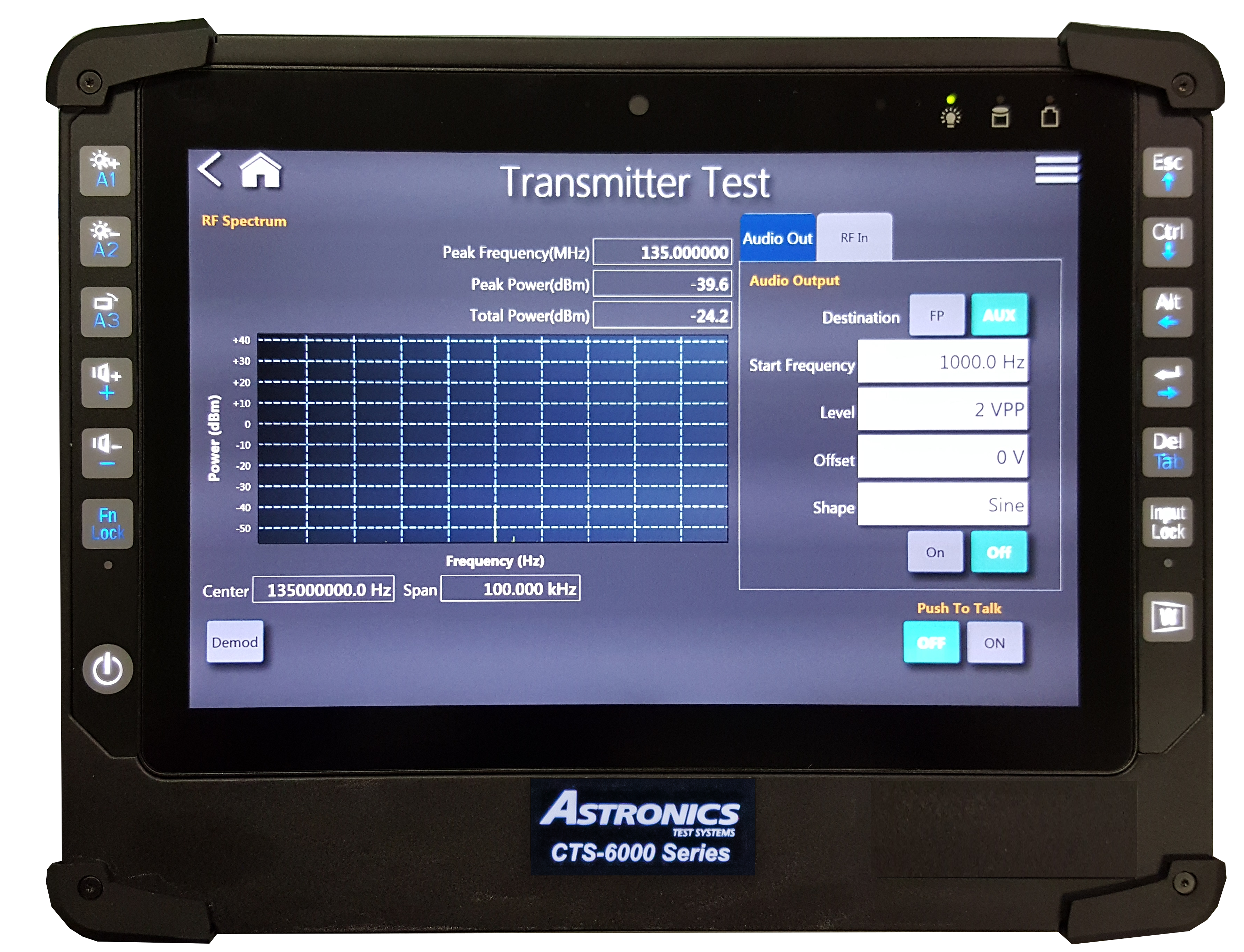 CTS 6000 radio test set